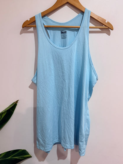 Nike Dri-fit Light Blue Racerback Tank Top Size XL