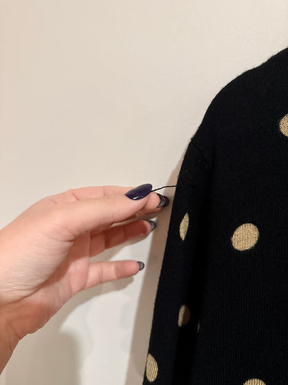 Glassons Polka Dot Knit Cardigan Size 14