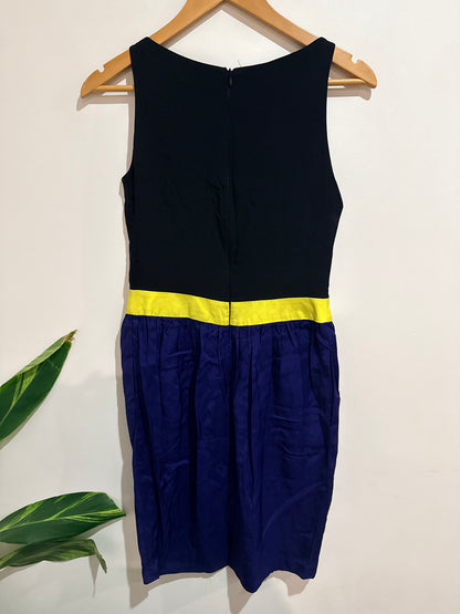 Martin Grant Paris Colour-block Sleeveless Shift Dress Size 38