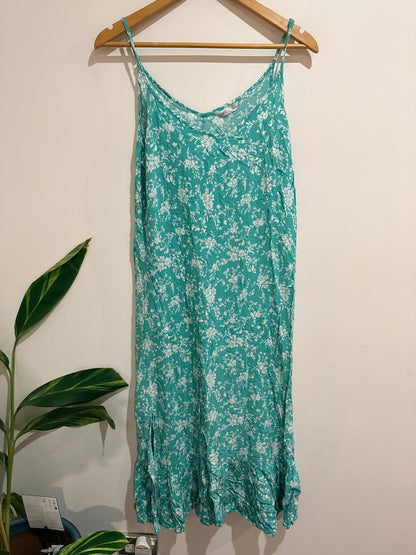 Spirit Floral Slip Midi Dress Size 12