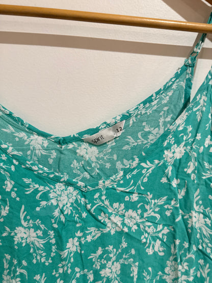 Spirit Floral Slip Midi Dress Size 12