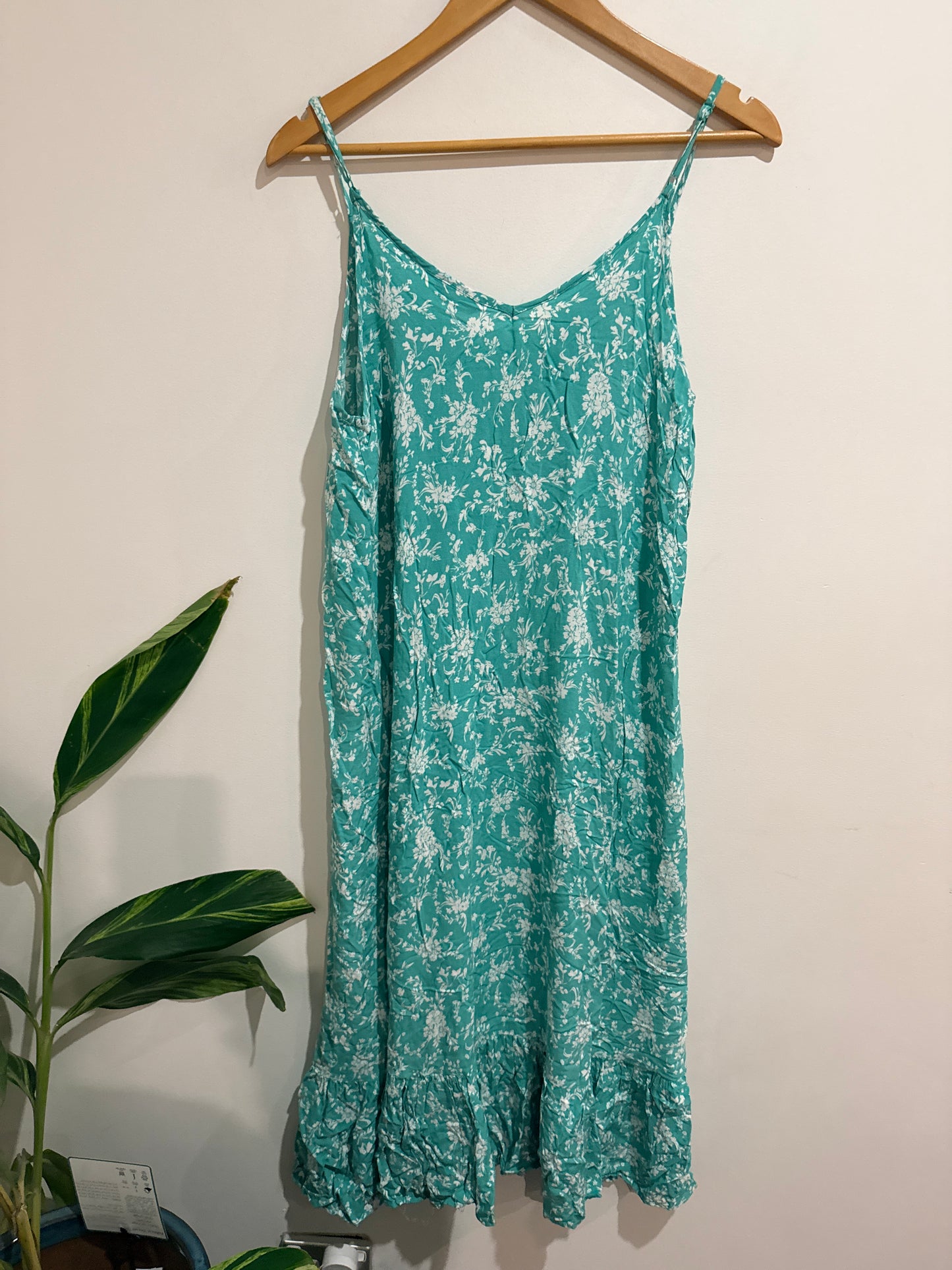 Spirit Floral Slip Midi Dress Size 12