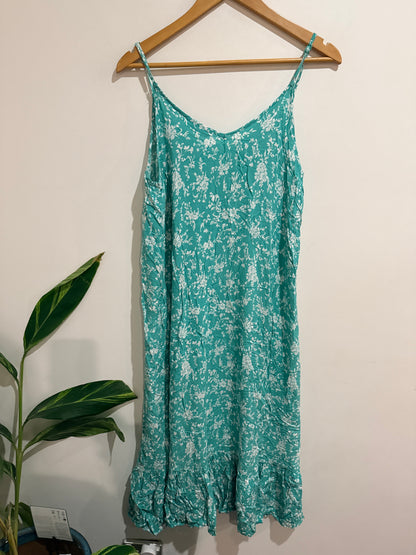 Spirit Floral Slip Midi Dress Size 12