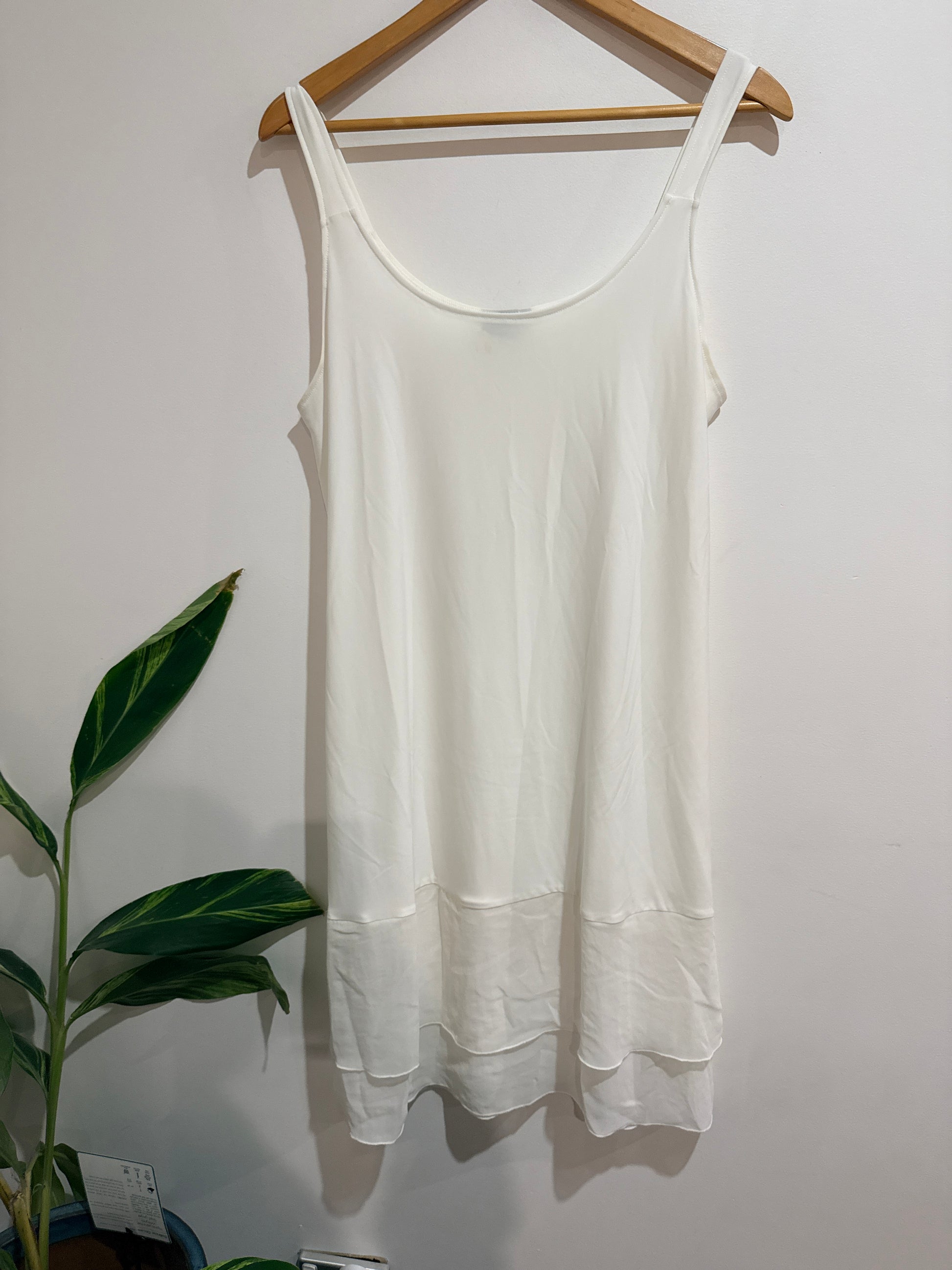 Cashews Layered Hem Slip Dress Size 12
