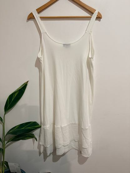 Cashews Layered Hem Slip Dress Size 12