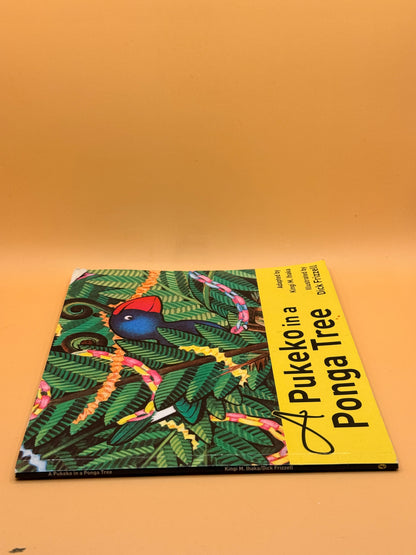 A Pukeko in a Ponga Tree by Kingi M. Ihaka