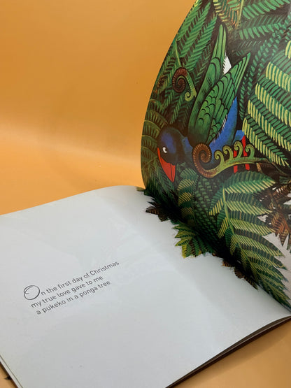 A Pukeko in a Ponga Tree by Kingi M. Ihaka