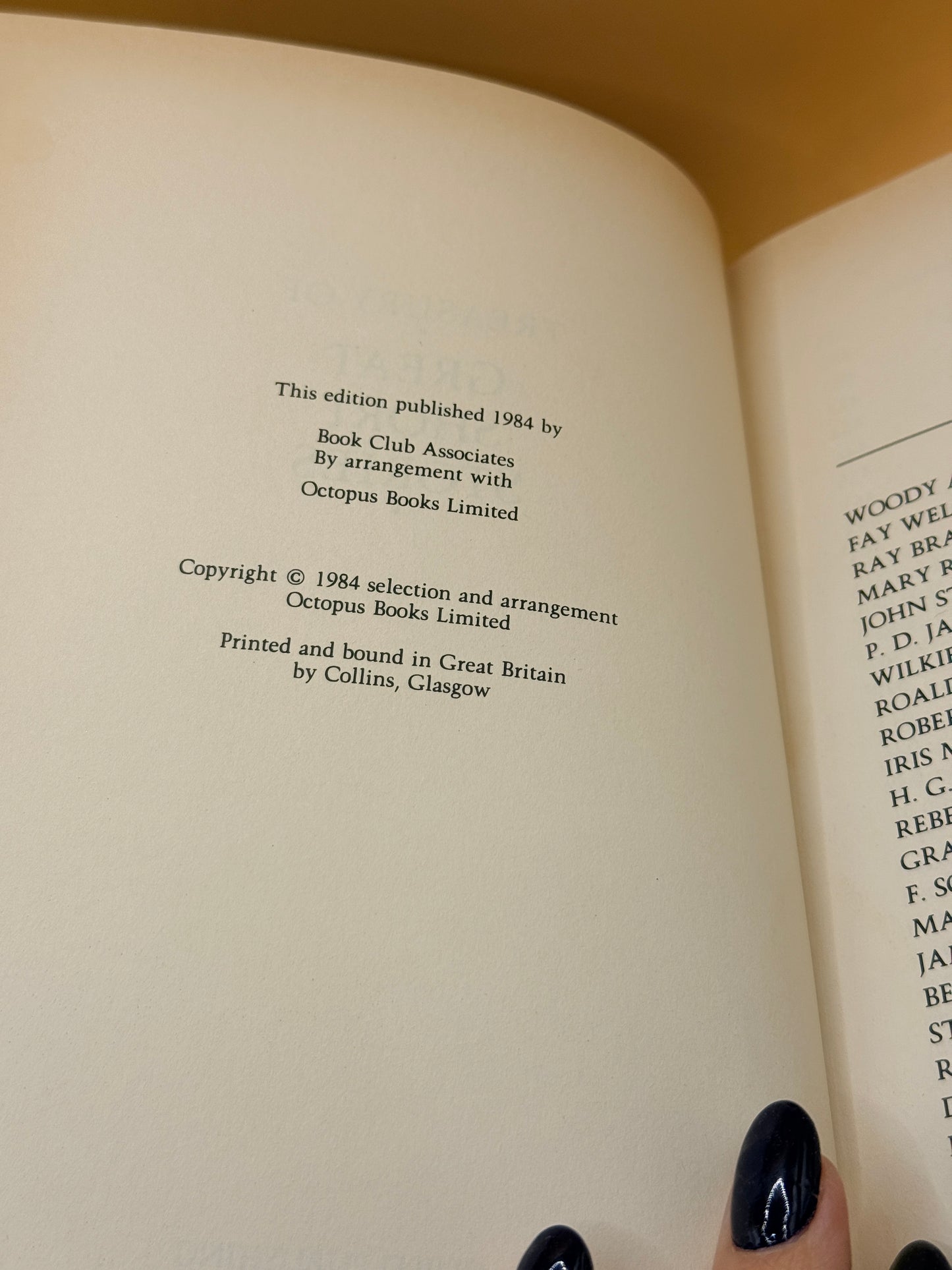 Treasury of Great Short Stories (1984)