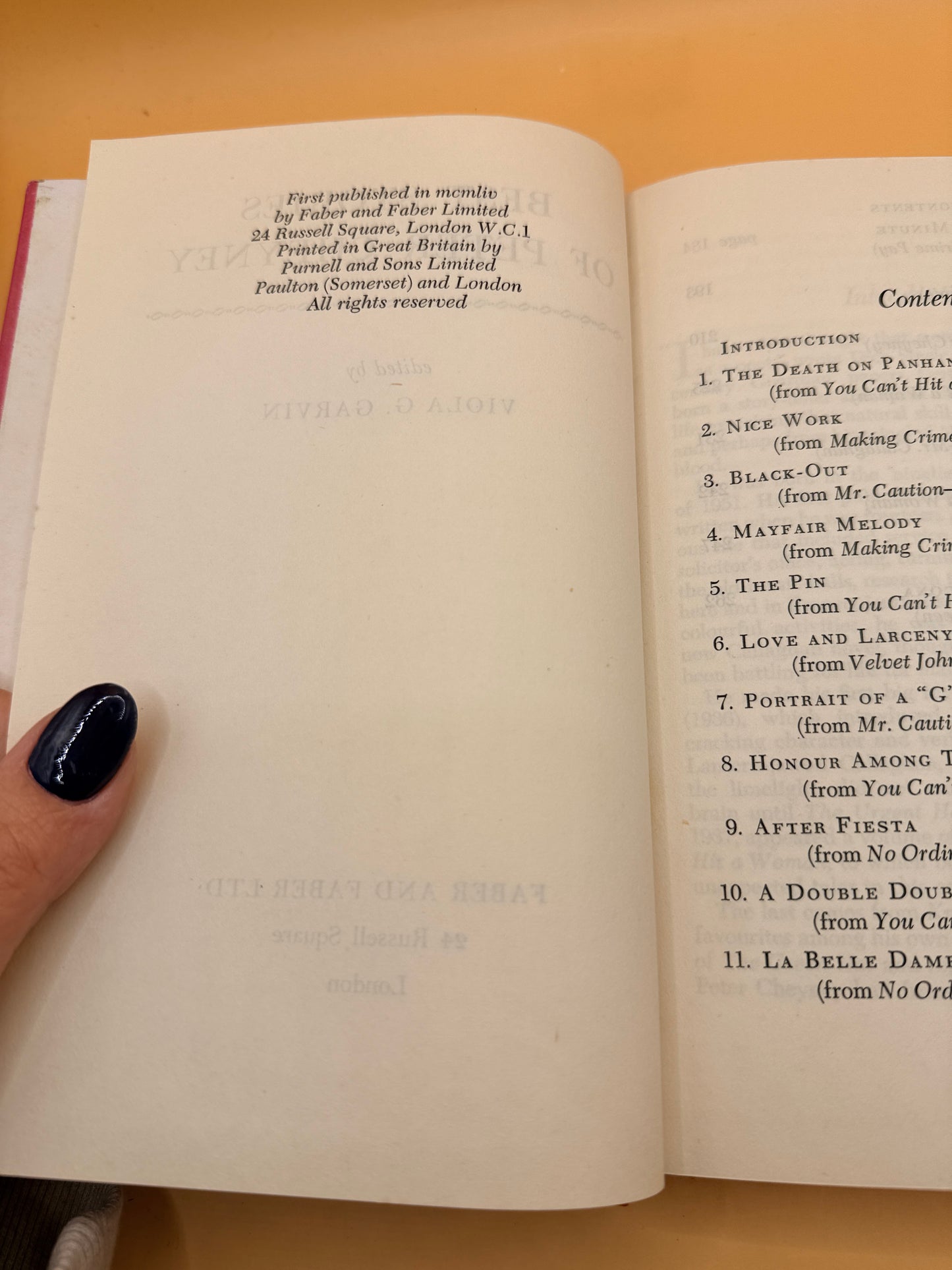 The Best Stories of Peter Cheyney (vintage)