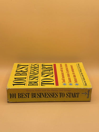101 Best Businesses to Start by Sharon Kahn and the Philip Lief Group