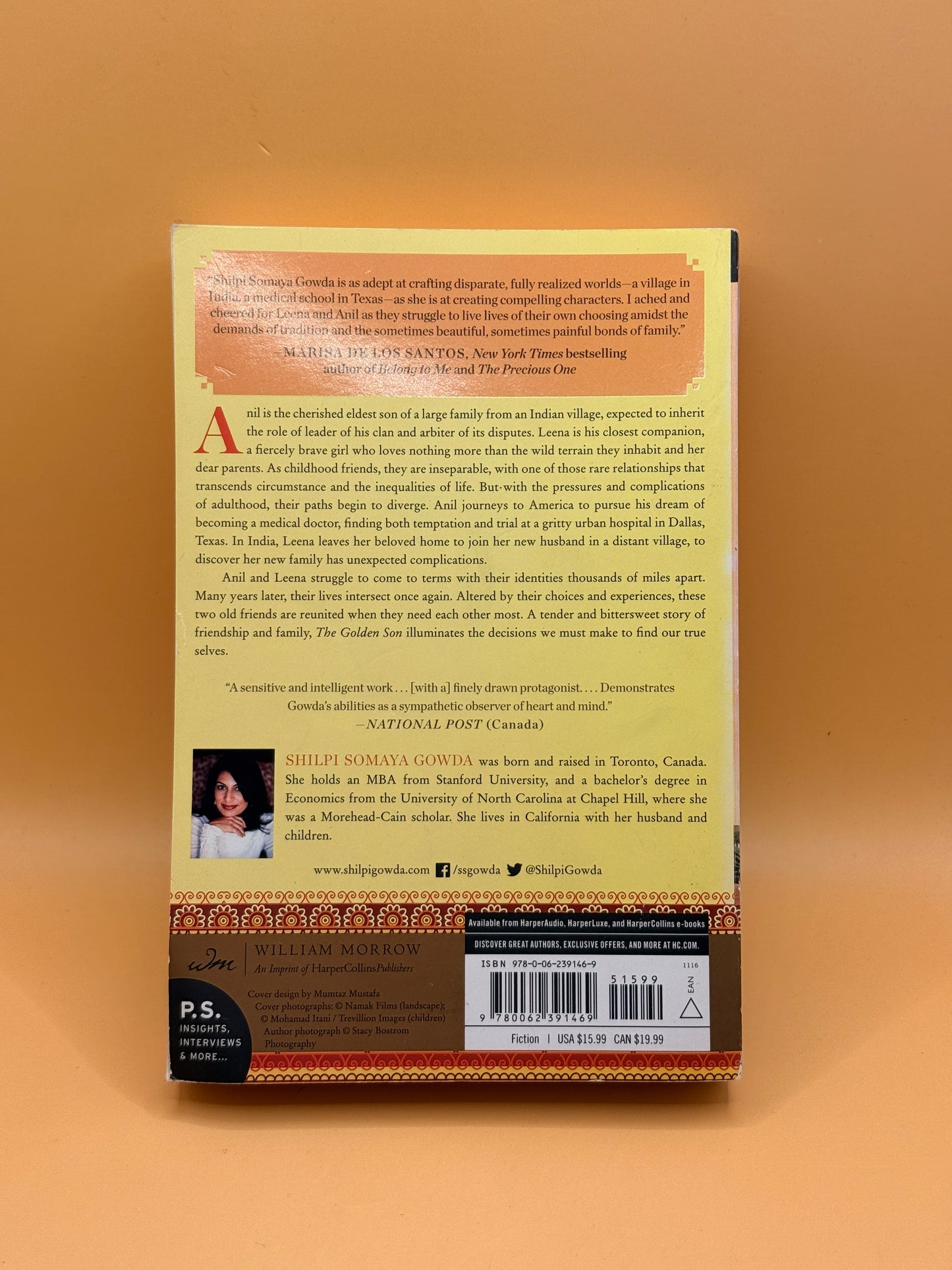 The Golden Son by Shilpi Somaya Gowda