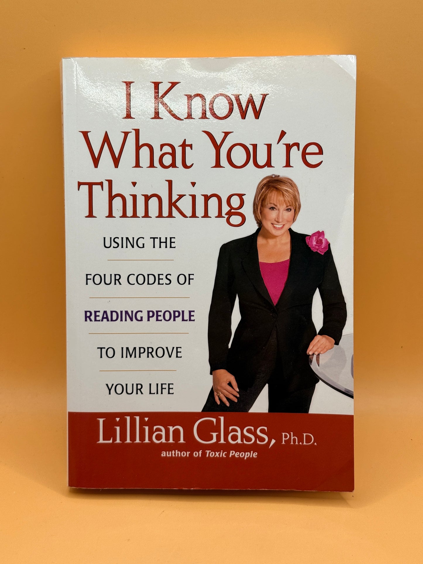 I Know What You're Thinking: Using the Four Codes of Reading People to Improve Your Life by Lillian Glass