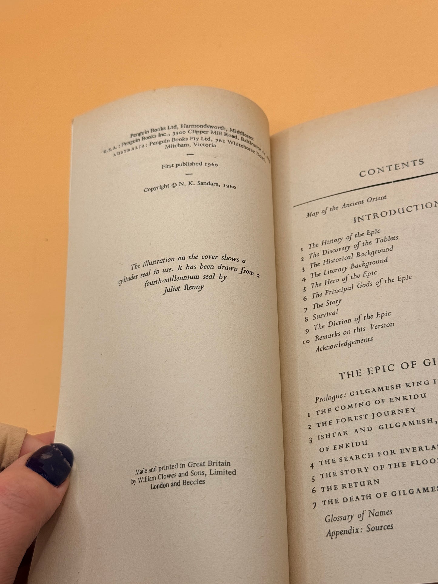 The Epic of Gilgamesh by N. K. Sandars