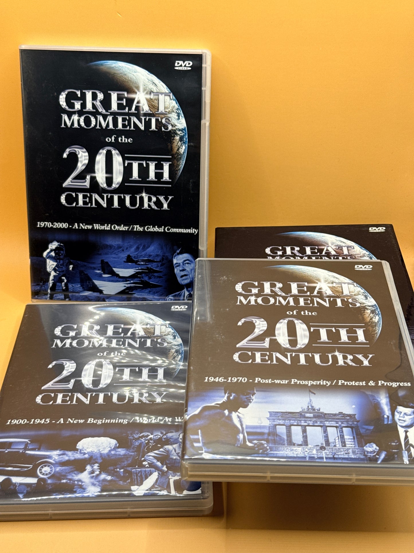 Great Moments of the 20th Century – Three DVD Set