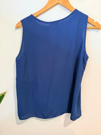 YALY Couture Keyhole Sleeveless Top Size U/arm to U/arm 50cm