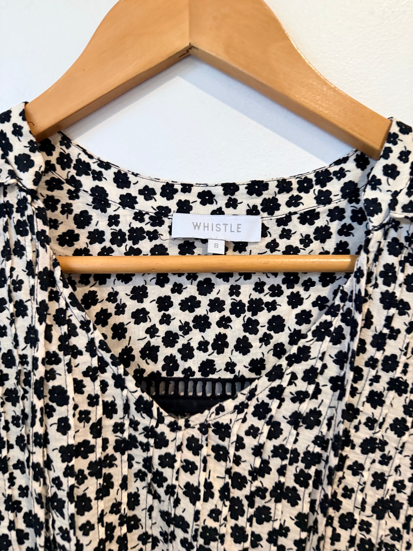 Whistle Floral Print Blouse Size 8