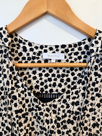 Whistle Floral Print Blouse Size 8