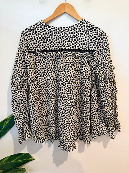 Whistle Floral Print Blouse Size 8