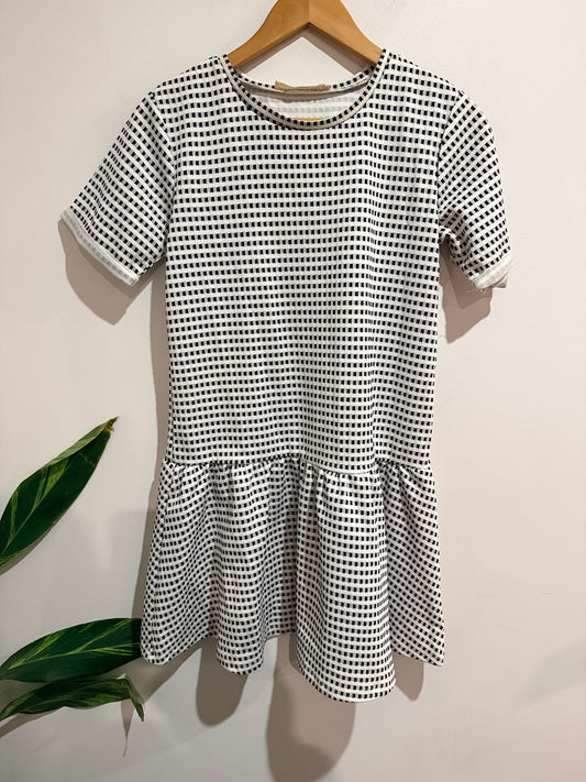 Atmos & Here Gingham Drop Waist Dress Size 10