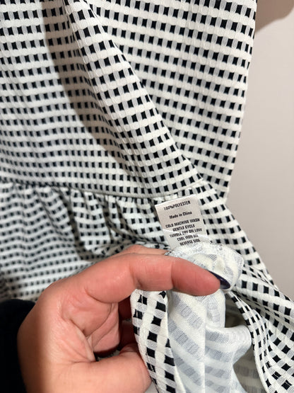 Atmos & Here Gingham Drop Waist Dress Size 10