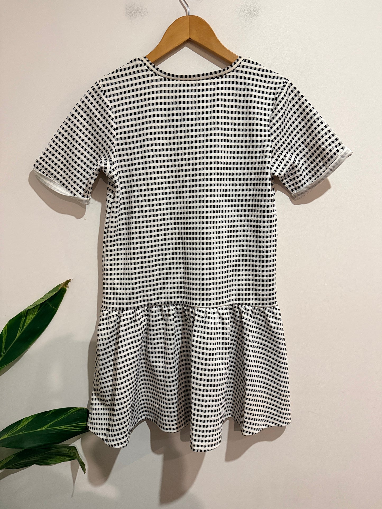 Atmos & Here Gingham Drop Waist Dress Size 10