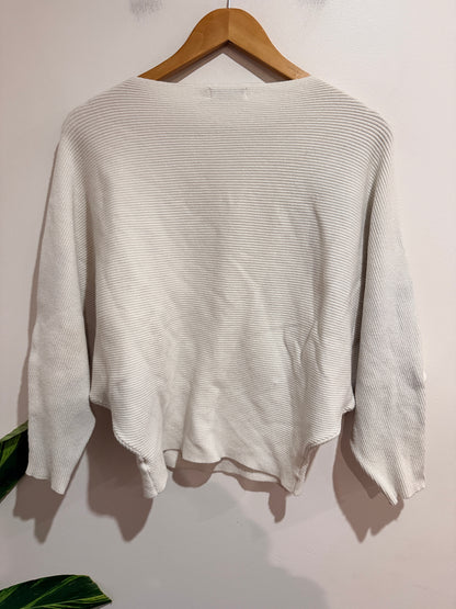 Runaway Heart Knit Batwing Sweater Size S/M