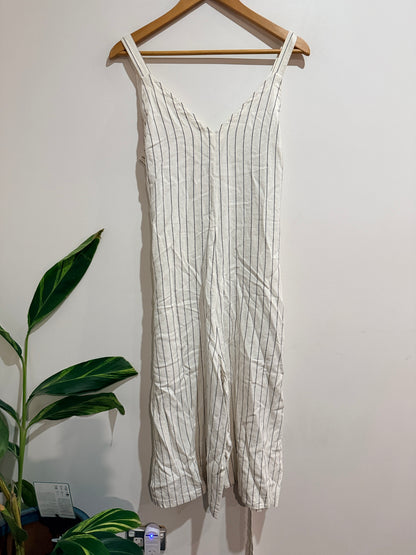 Betty Basics Striped Jumpsuit Size 12