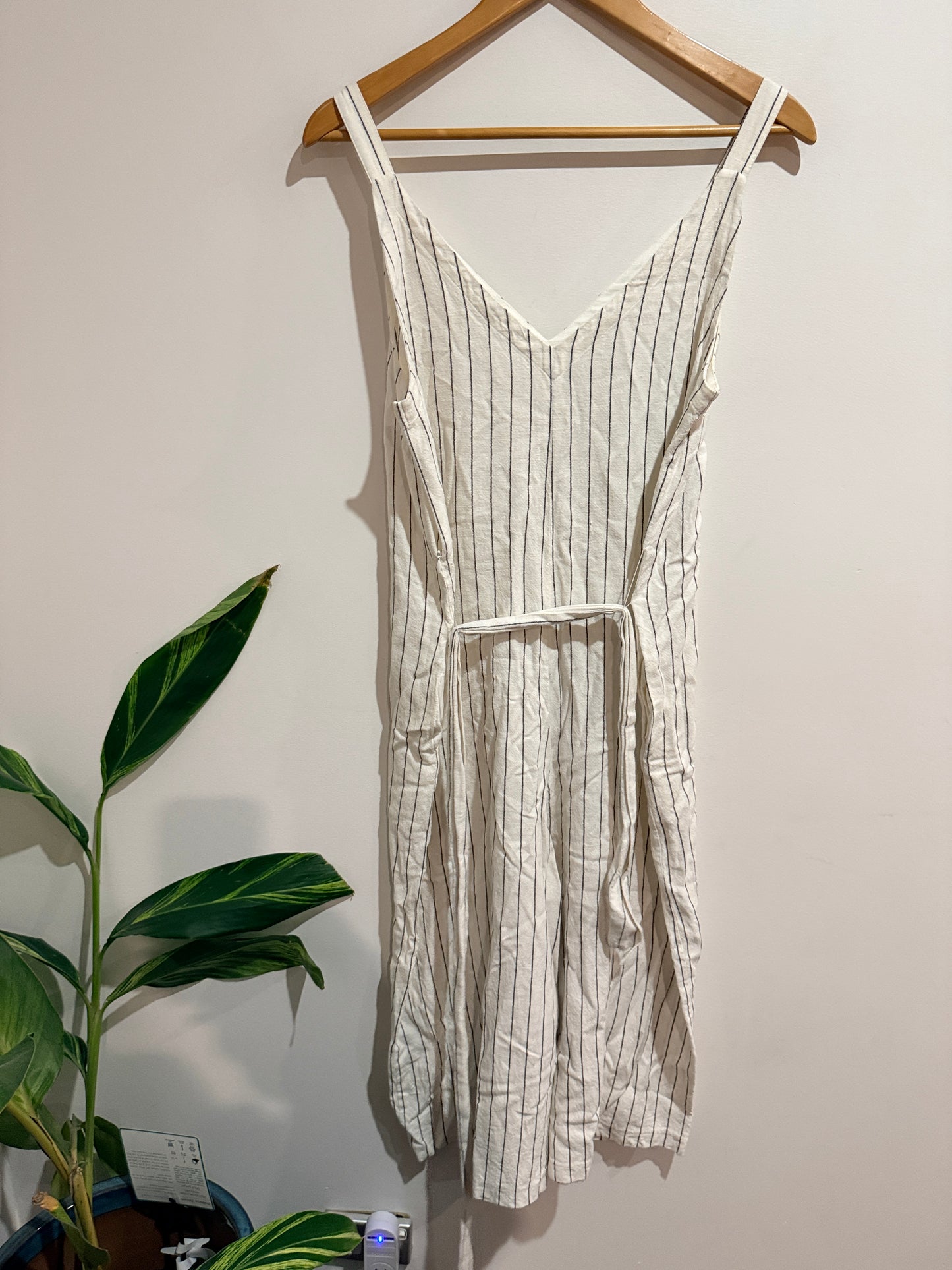 Betty Basics Striped Jumpsuit Size 12