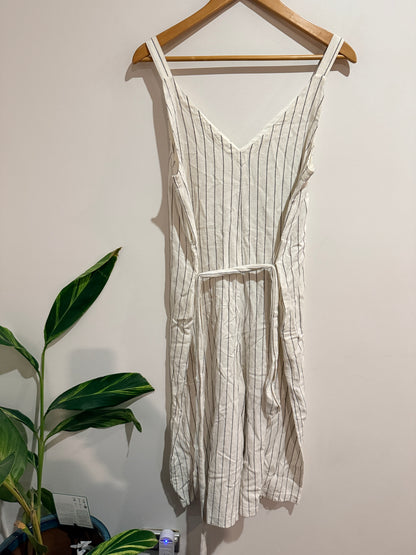 Betty Basics Striped Jumpsuit Size 12