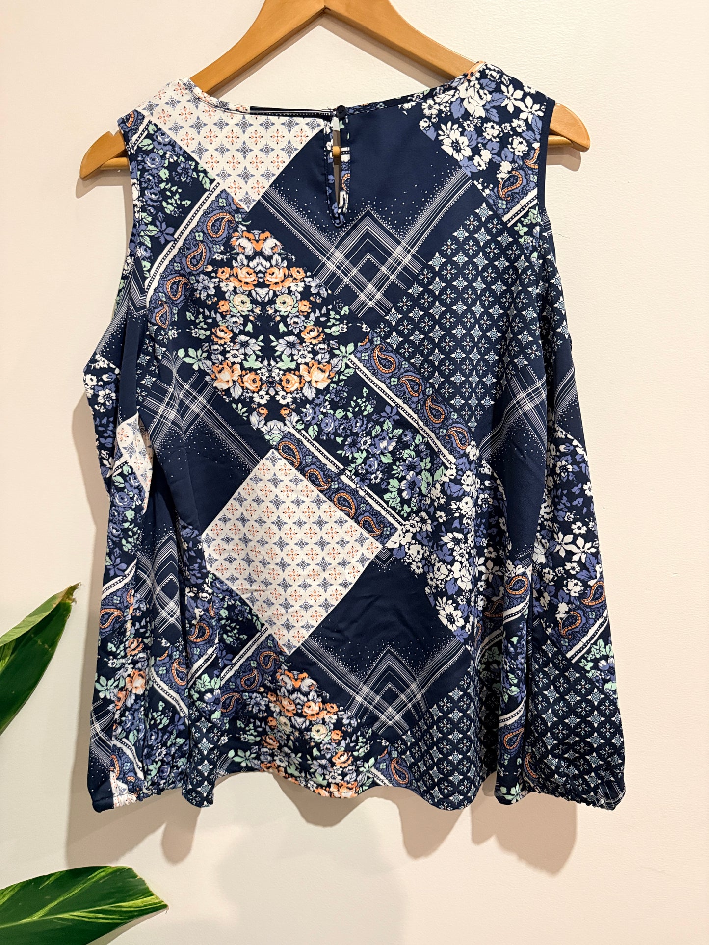 Jeanswest Boho-style Sleeveless Top Size 10