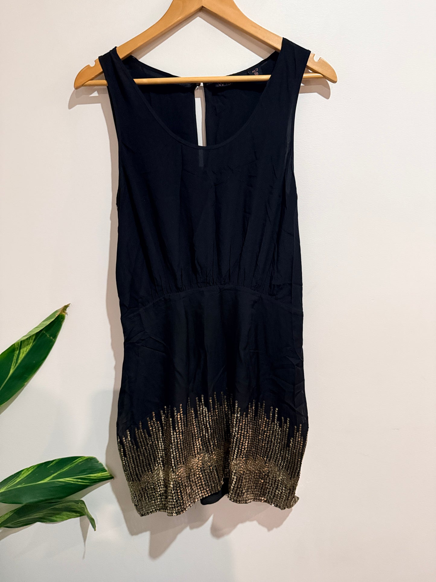 Wish Chiffon Mini Dress Size 12/M