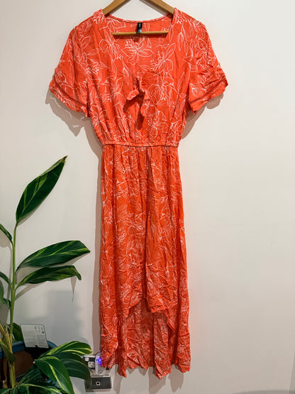 H & H Dip Hem Midi Shirt Size 10