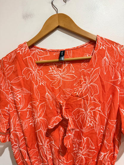 H & H Dip Hem Midi Shirt Size 10