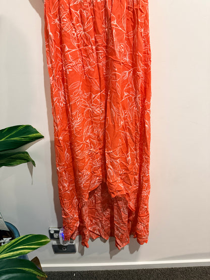 H & H Dip Hem Midi Shirt Size 10