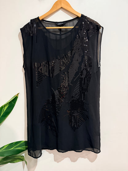 Harlow Sequin Top Size 10