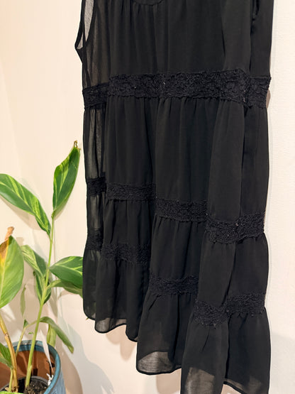 Dotti Tiered Mini Dress Size 12