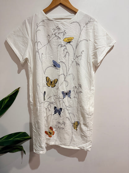 Lemonade Linen Shift Dress Size U/Arm to U/Arm 55cm