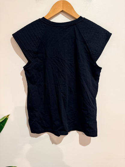Anko Cap-sleeve Crewneck Top Size 8