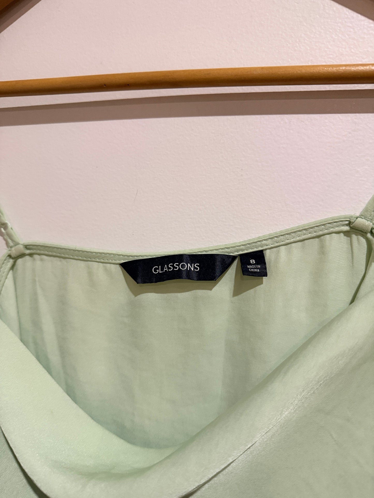 Glassons Cowlick Cami Top Size 8