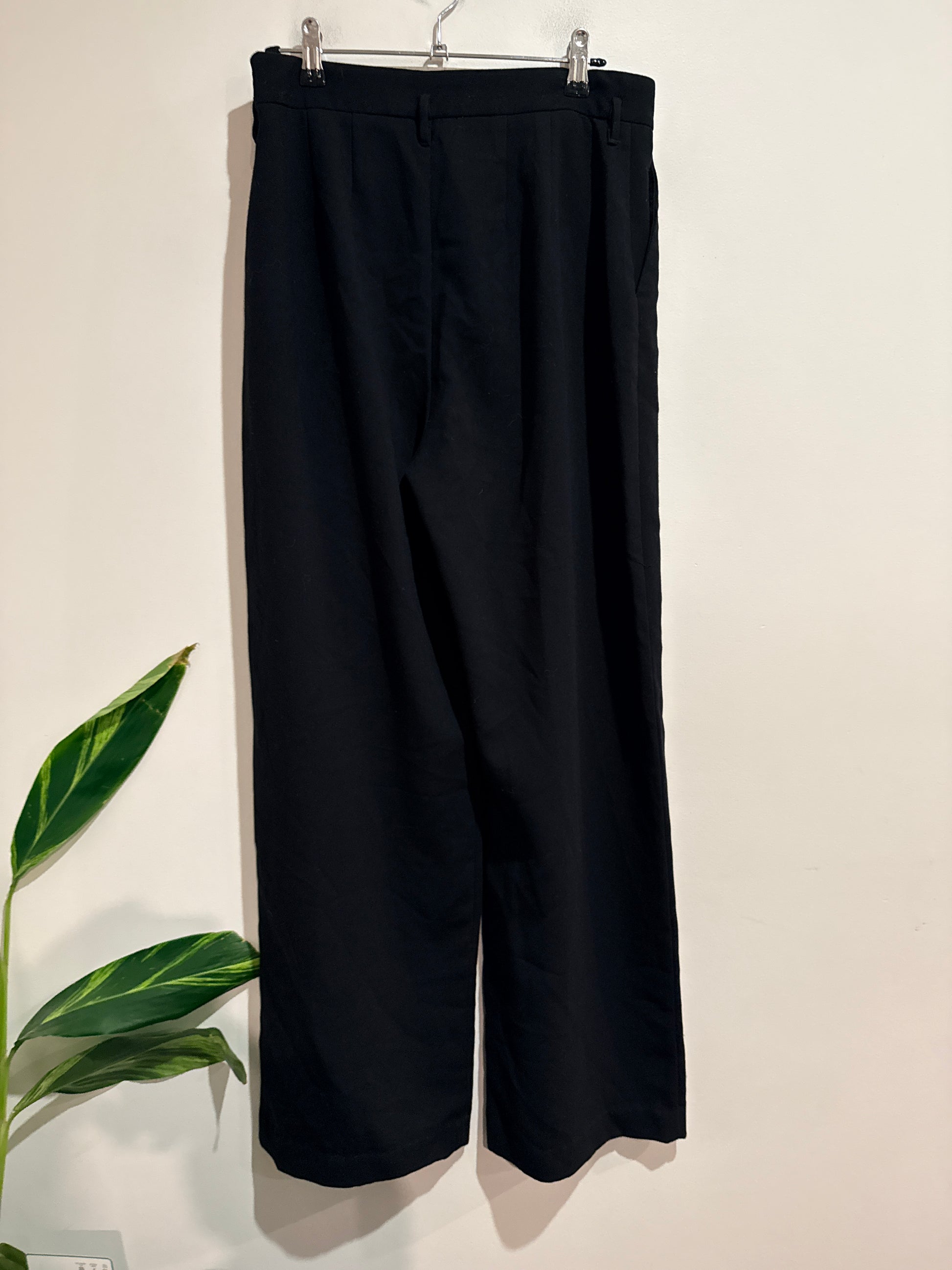 Portmans Wide-leg Tailored Trousers Size 12