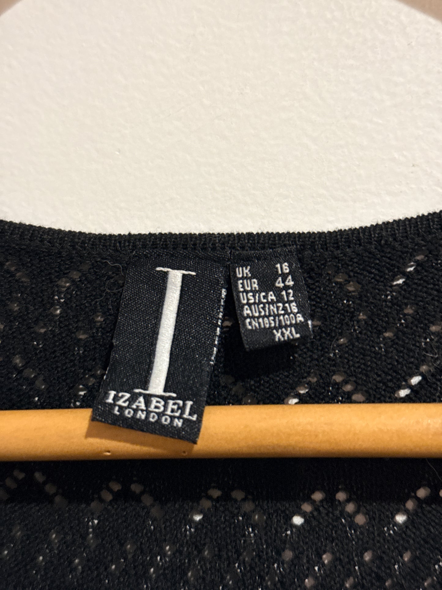 Izabel London Open-front Cardigan Size 16