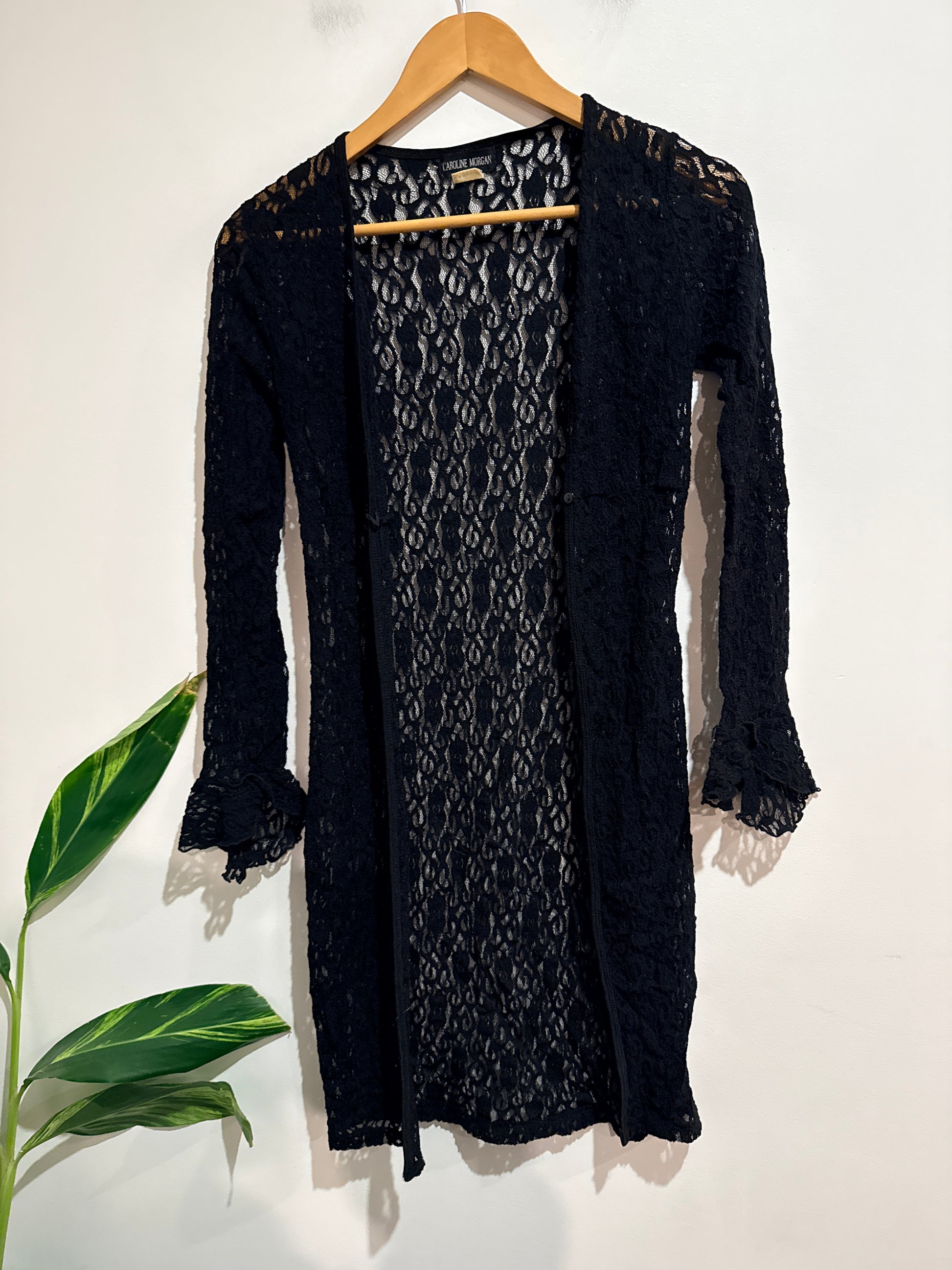 Caroline Morgan Lace Cardigan Size U/Arm to U/Arm 38cm