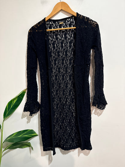 Caroline Morgan Lace Cardigan Size U/Arm to U/Arm 38cm