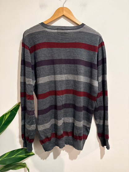Southcape Striped Sweater Size XL