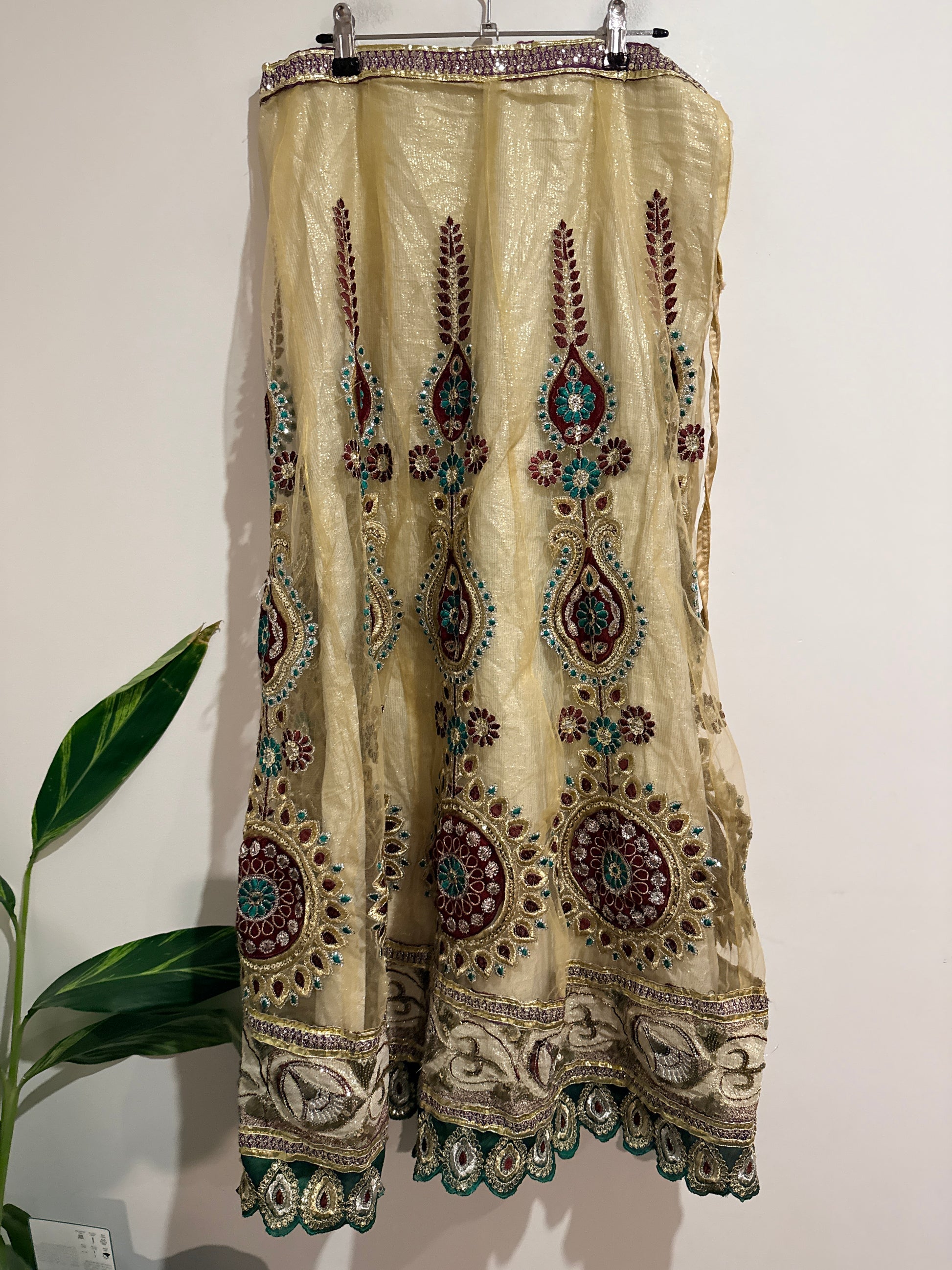 Brand Unknown Bridal Lehenga Skirt Size Waist 84cm