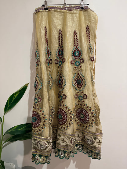 Brand Unknown Bridal Lehenga Skirt Size Waist 84cm