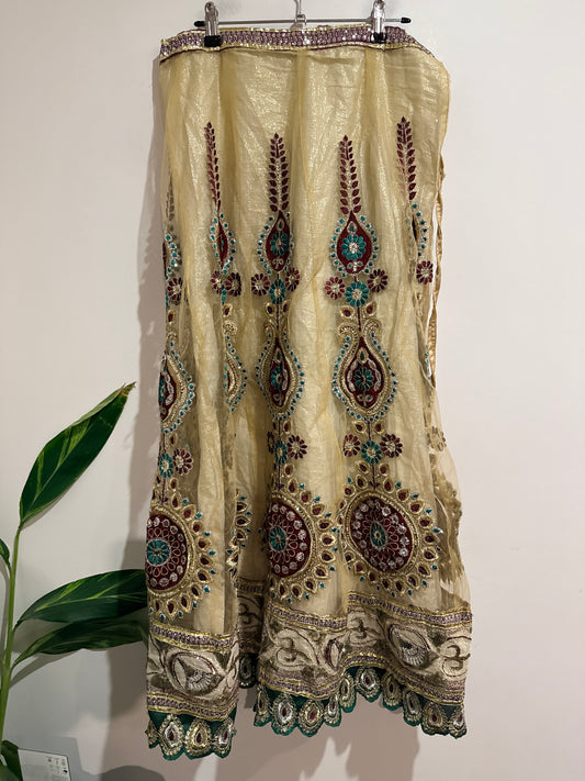 Brand Unknown Bridal Lehenga Skirt Size Waist 84cm