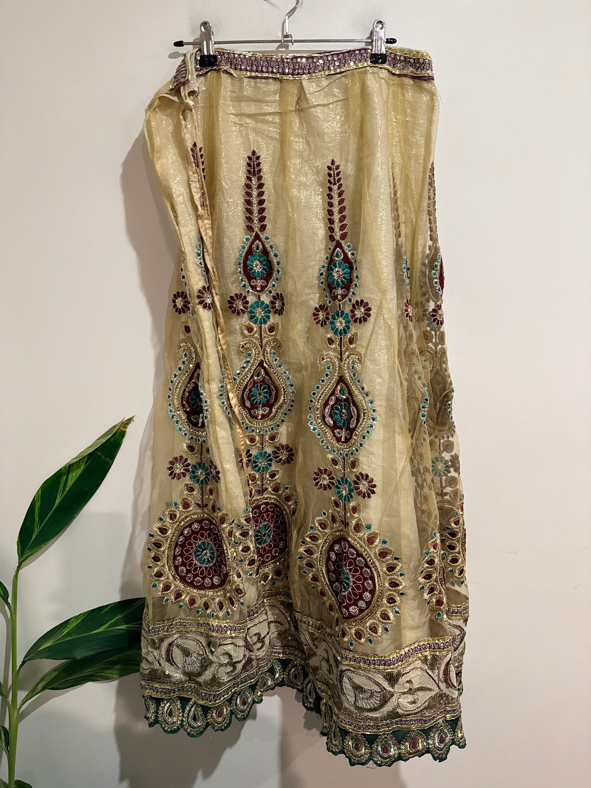 Brand Unknown Bridal Lehenga Skirt Size Waist 84cm