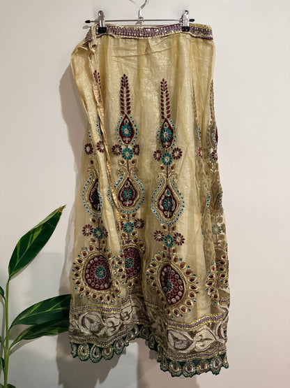 Brand Unknown Bridal Lehenga Skirt Size Waist 84cm