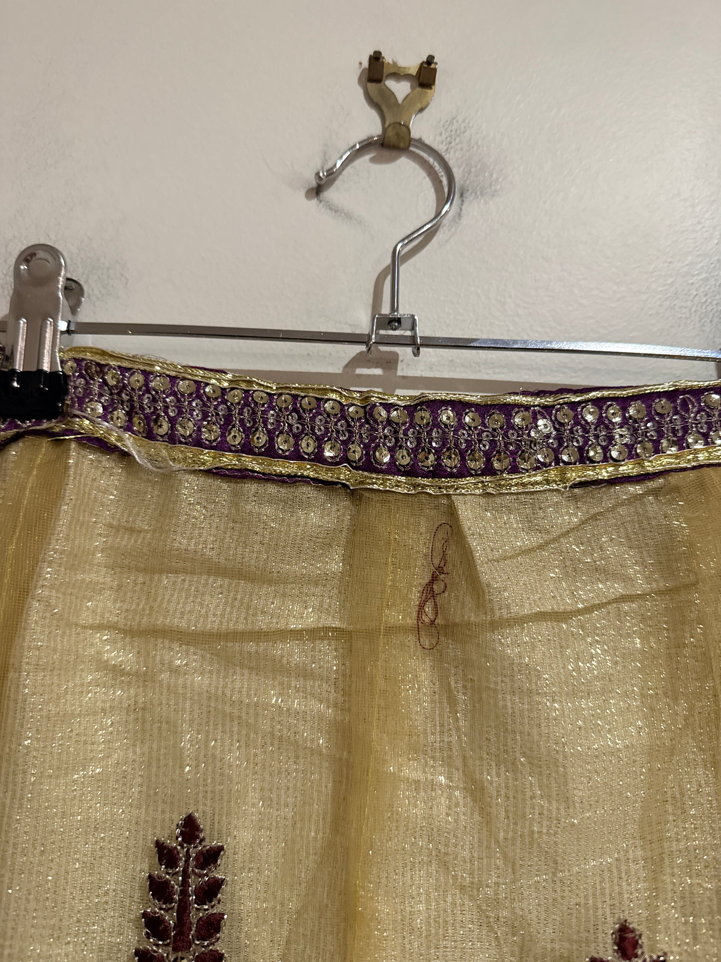 Brand Unknown Bridal Lehenga Skirt Size Waist 84cm